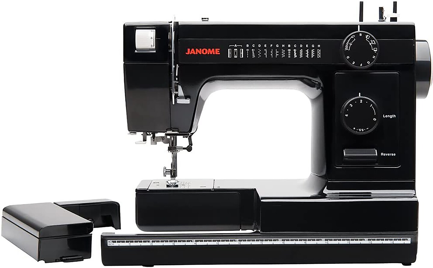 Janome HD1000BE Black Edition Heavy Duty Mechanical Sewing Machine