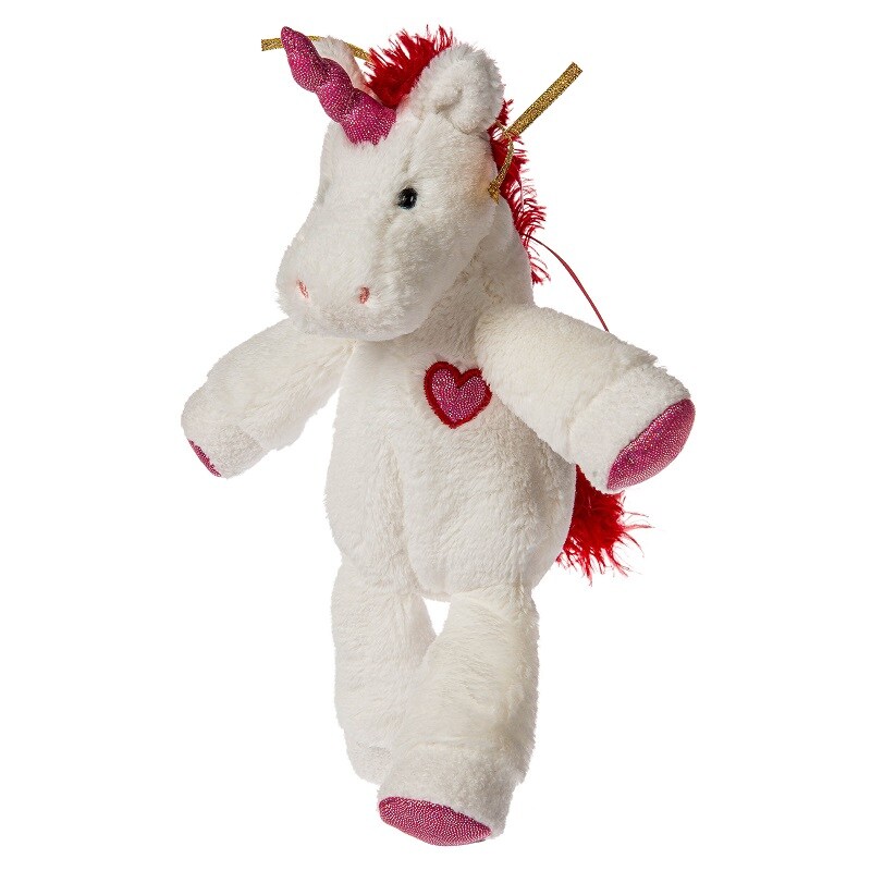 Valentine Flicker Unicorn by Mary Meyer - 9&#x22; Stuffed Animal