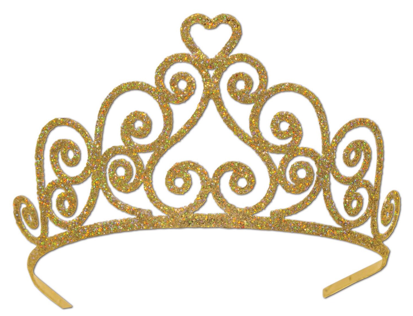 Glittered Metal Tiara (Pack of 6) | Michaels