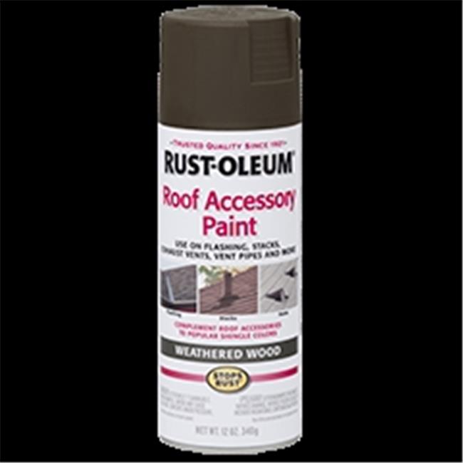 Rustoleum Stops Rust 285227 12 oz Roof Accessory Spray Paint Carbon