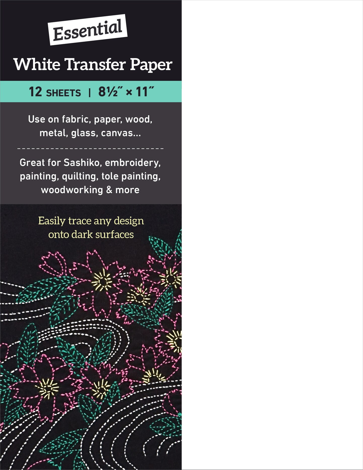 C&#x26;T Essential White Transfer Paper 8.5&#x22;X11&#x22; 12/Pkg