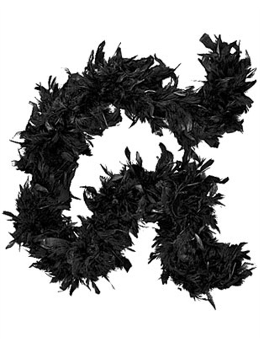 Deluxe Large Black 72&#x22; Costume Accessory Feather Boa