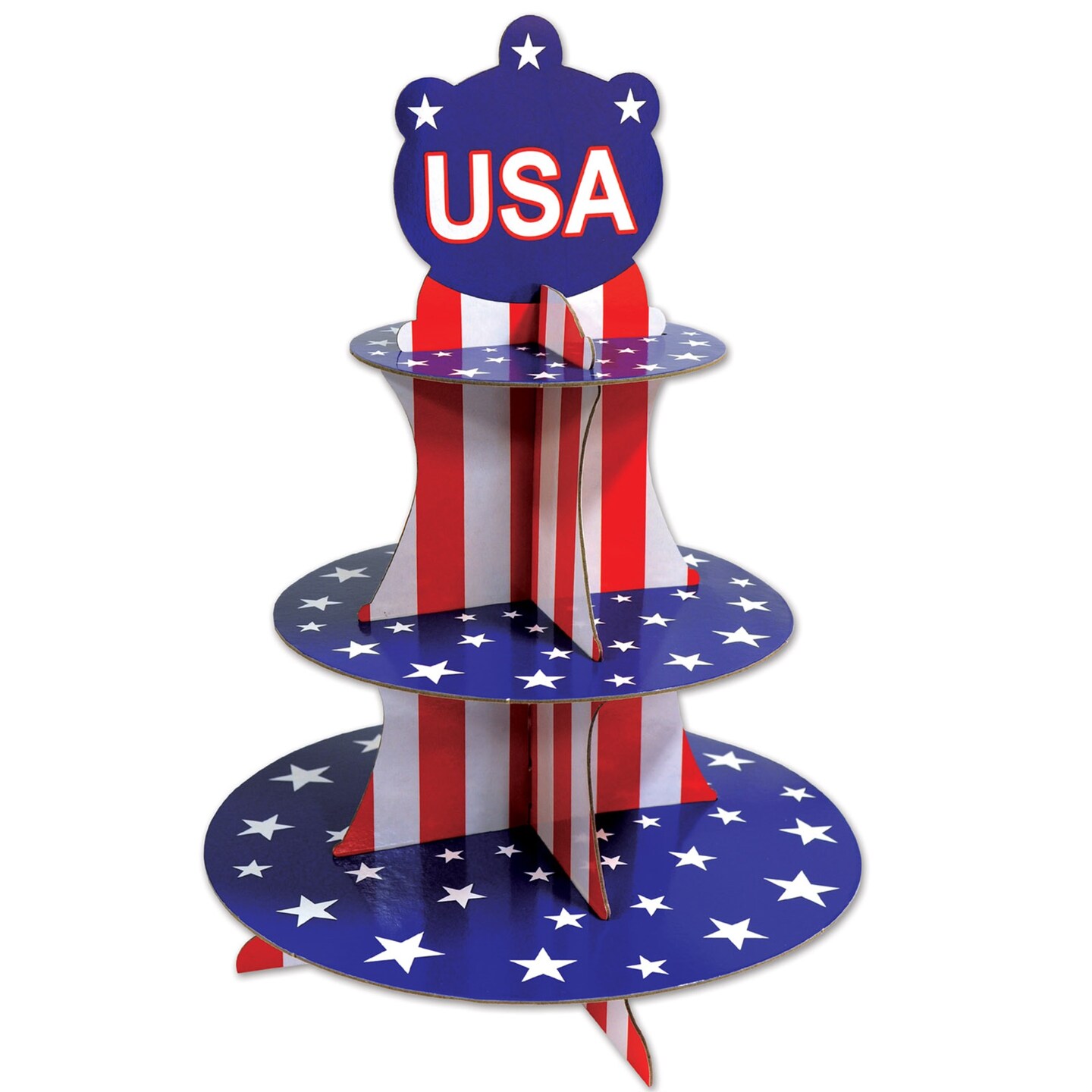 Patriotic Cupcake Stand, (Pack of 12) Michaels