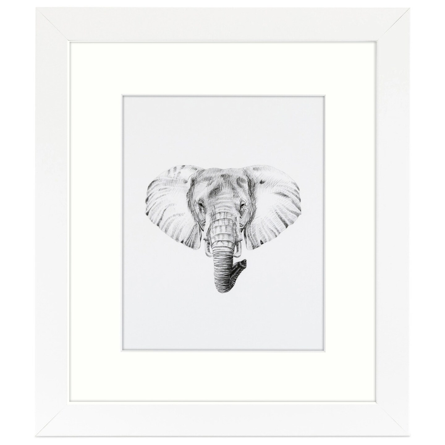 ArtToFrames 20x28" Matted Picture Frame with 16x24" Single Mat Photo Opening Framed in 1.25" White and 2" Mat (FWM-3966-20x28)