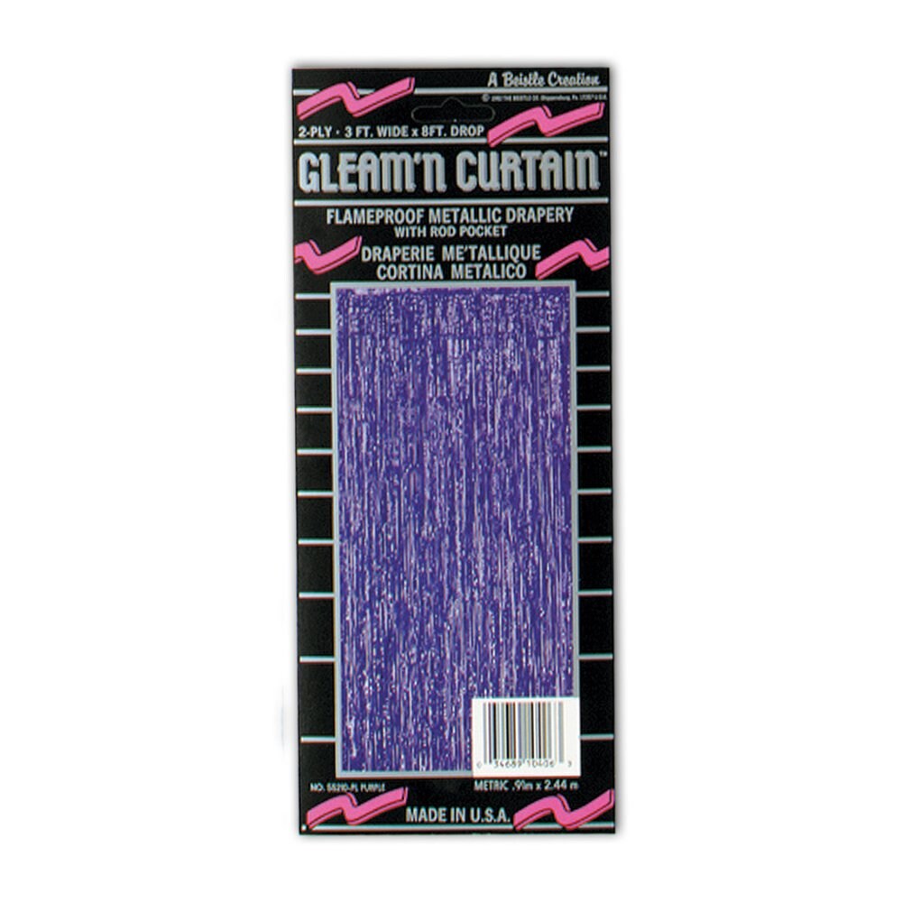 1-Ply FR Gleam &#x27;N Curtain (Pack of 6)