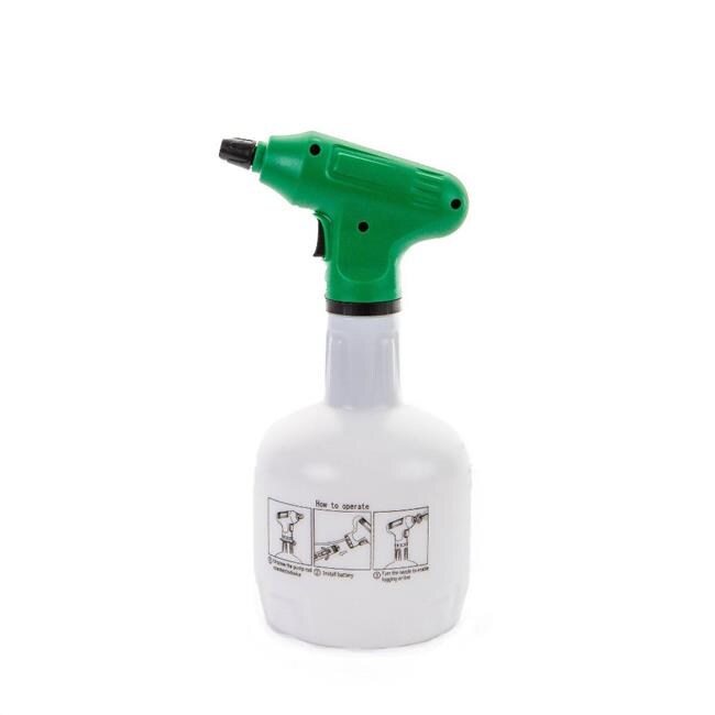 Ultimate Innovations 1455 Handheld Battery Operated Plant Sprayer, Green