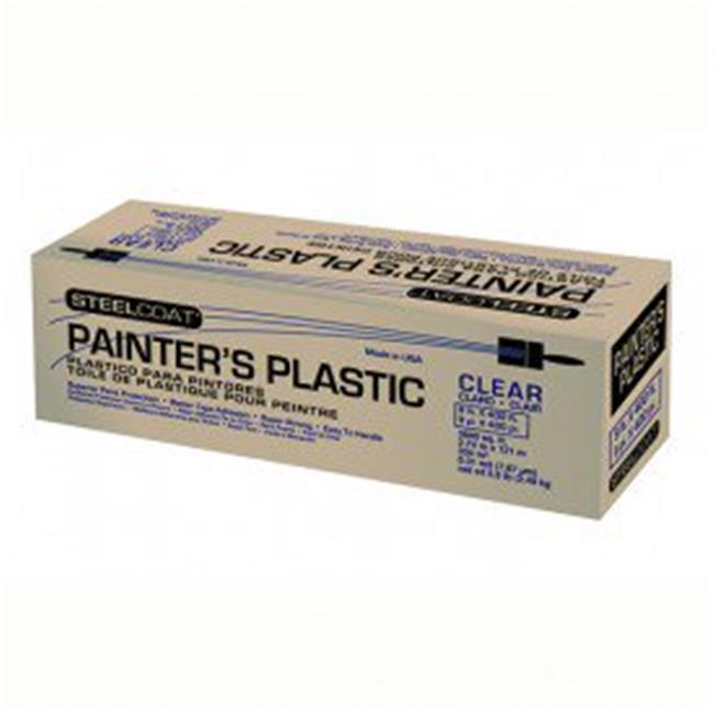 Petoskey FG-P9934-24 10' x 25' 4mil Steelcoat Clear Plastic Sheeting —  Painters Solutions
