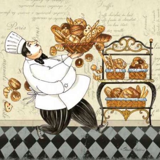 Chef Bread Poster Print by Pamela Gladding - Item # VARPDXGLA538