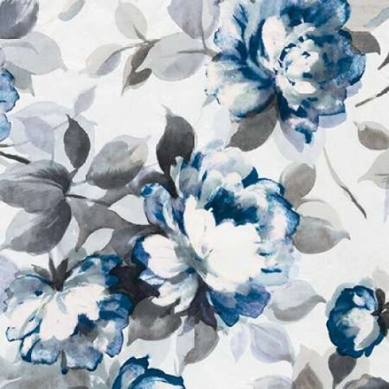 Scent of Roses Indigo II Poster Print by  Wild Apple Portfolio - Item # VARPDX21957