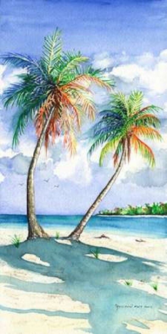 Palm Shadows Poster Print by Christine Reichow - Item # VARPDXR831D