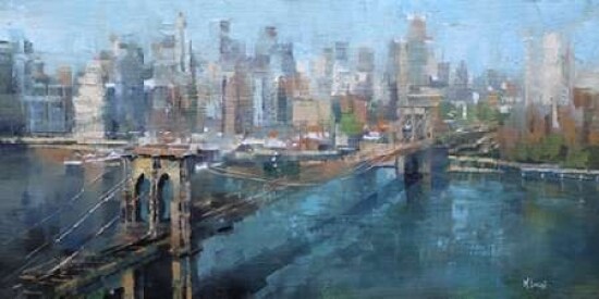 Brooklyn Bridge Poster Print by  Mark Lague - Item # VARPDXL825D