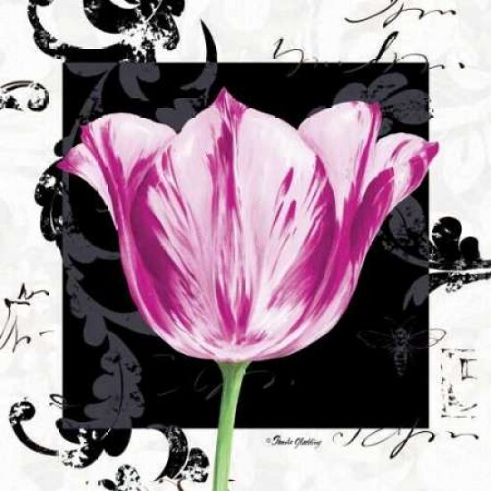 Damask Tulip I Poster Print by Pamela Gladding - Item # VARPDXGLA482