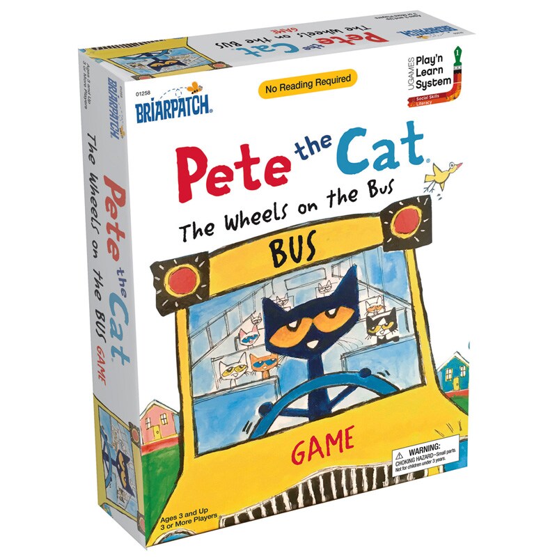 Pete the Cat&#xAE; Wheels on the Bus Game