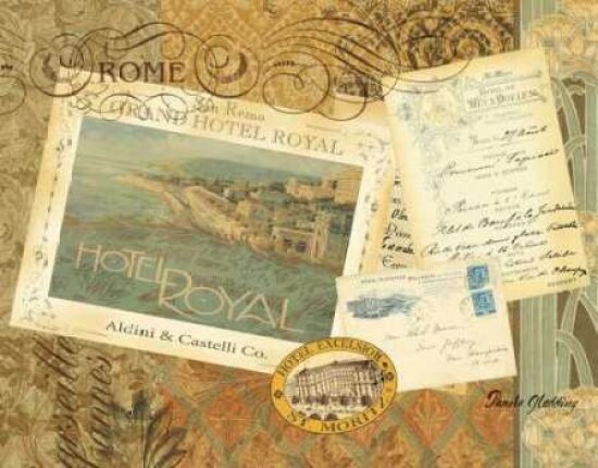 Grand Hotel Rome Poster Print by Pamela Gladding - Item # VARPDXGLA323