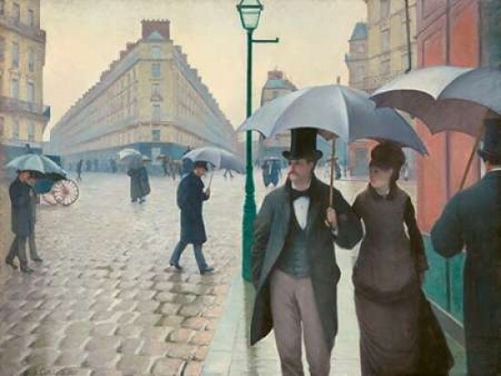 Paris Street rainy day Poster Print by Gustave Caillebotte - Item # VARPDX3AA1560