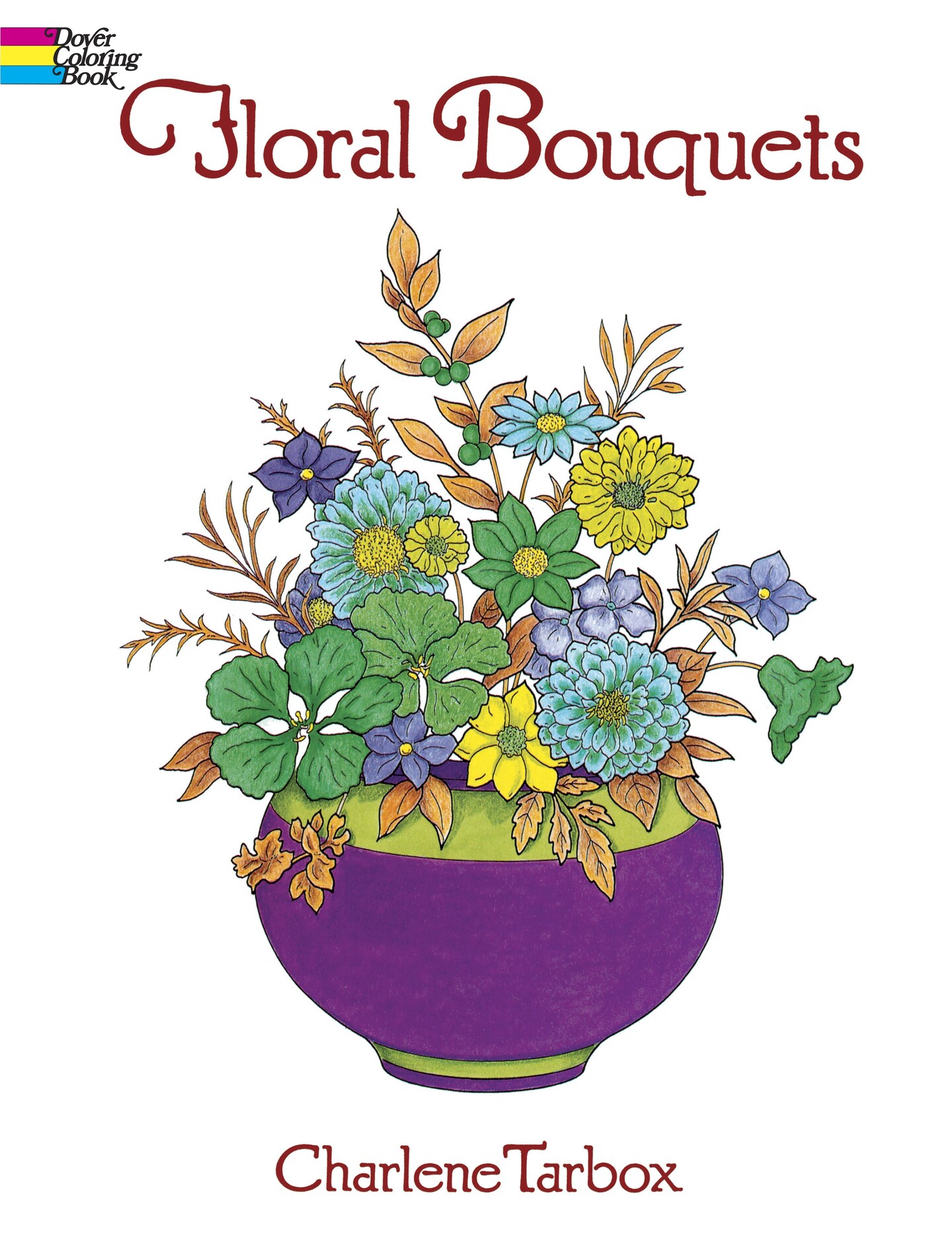 Floral Bouquests Coloring Book Michaels 0089