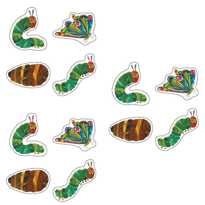 The Very Hungry Caterpillar&#x2122; Cut-Outs Grade PK-8, 48 Per Pack, 3 Packs
