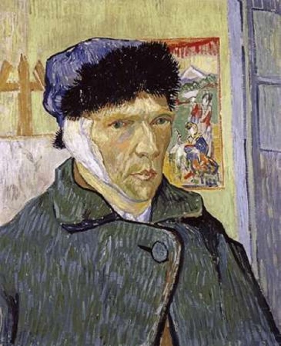 Self Portrait With Bandaged Ear Poster Print by Vincent Van Gogh - Item # VARPDX281304