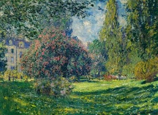 Le Parc Monceau Paris Poster Print by Claude Monet - Item # VARPDX373805