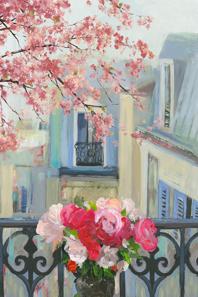 Paris in the Spring II Poster Print by Allison Pearce - Item # VARPDXPS181A