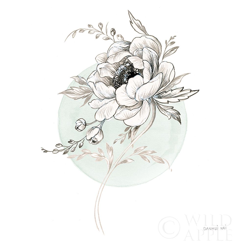 Sketchbook Garden II Poster Print by Danhui Nai - Item # VARPDX41776
