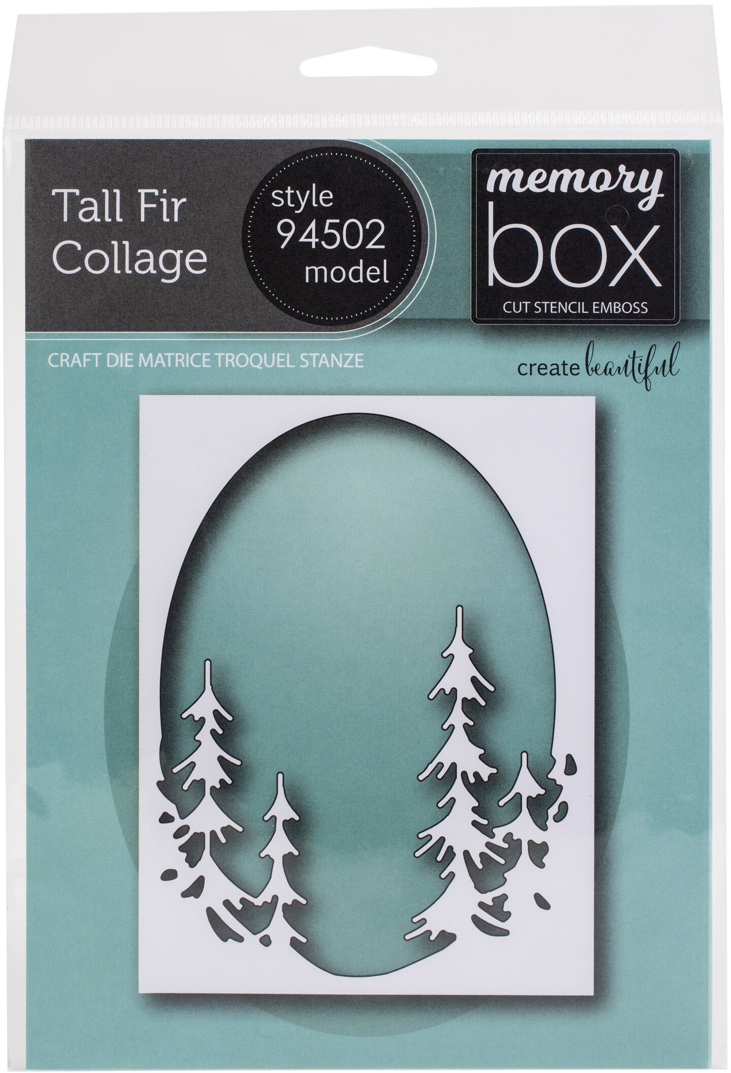 Memory Box Dies-Tall Fir Collage