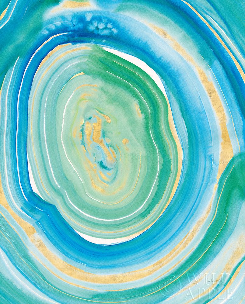 Terrain Gilded II Crop Center Poster Print by Sue Schlabach - Item # VARPDX31548