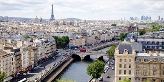 View of Paris Poster Print by Vadim Ratsenskiy - Item # VARPDX2VR351