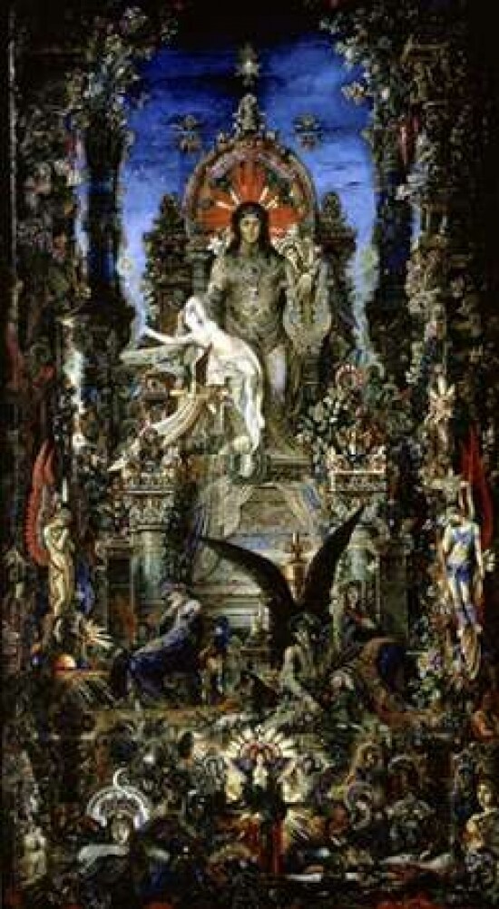 Jupiter Et Semele Poster Print by Gustave Moreau - Item # VARPDX278775