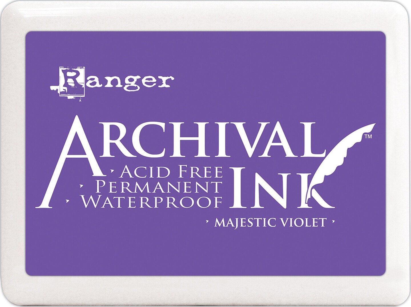 Ranger Archival Ink Jumbo Ink Pad #3-Majestic Violet
