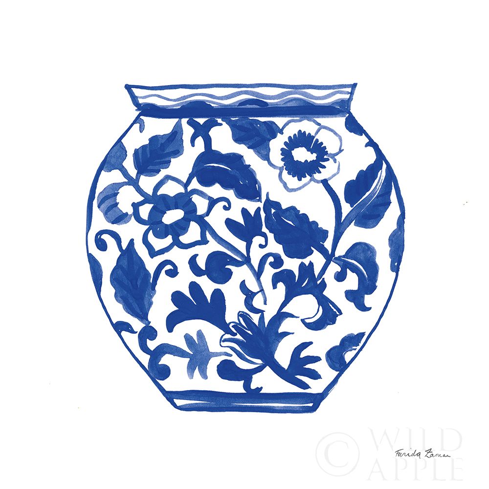 Chinoiserie I Poster Print by Farida Zaman - Item # VARPDX44125