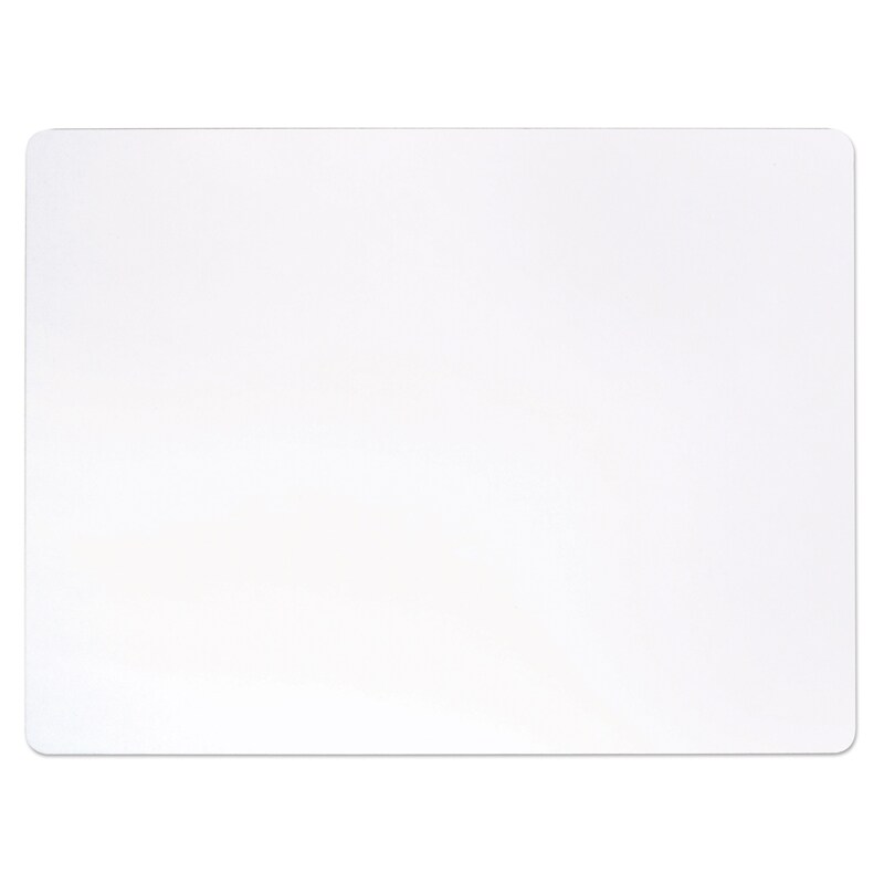 Whiteboard, 2-sided, Plain/Plain, 9&#x22; x 12&#x22;, 25 Boards