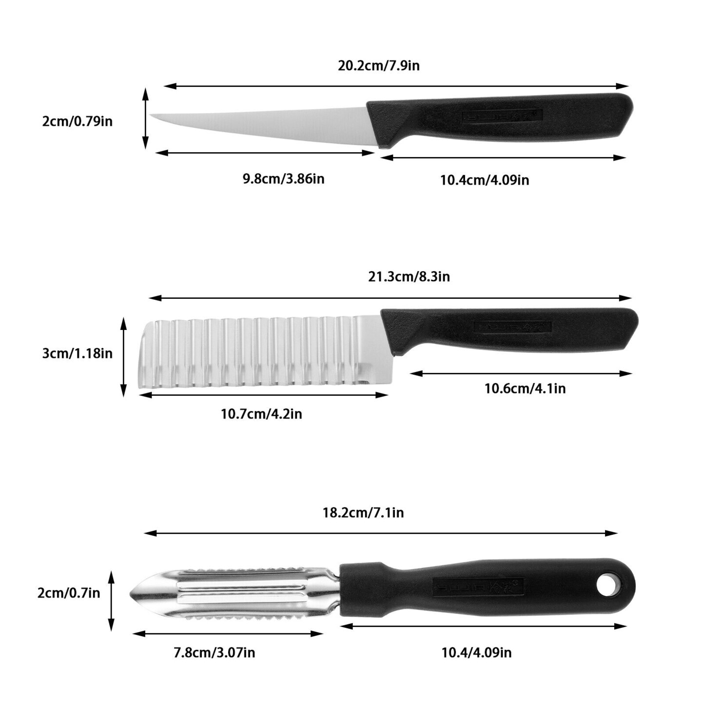 Kitcheniva High Quality Food Carving Tools Set 18 Pcs