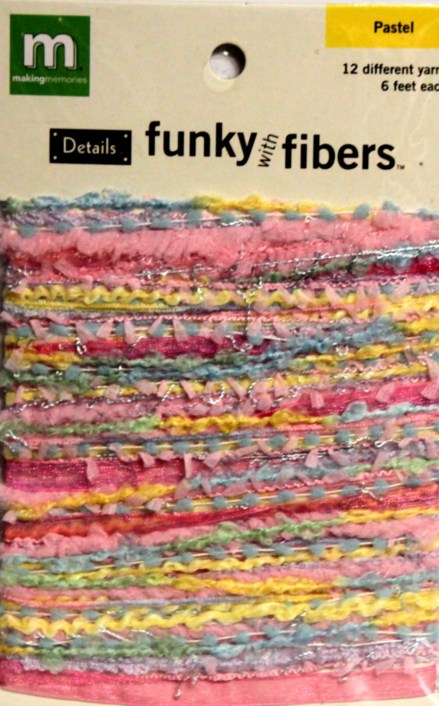 Making Memories Details Pastel Funky With Fibers