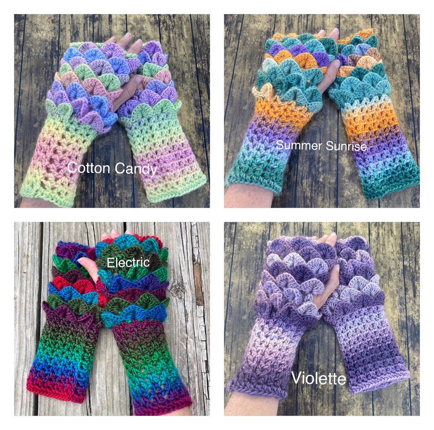 Dragon Tears Leg Warmers CROCHET PATTERN -  Canada