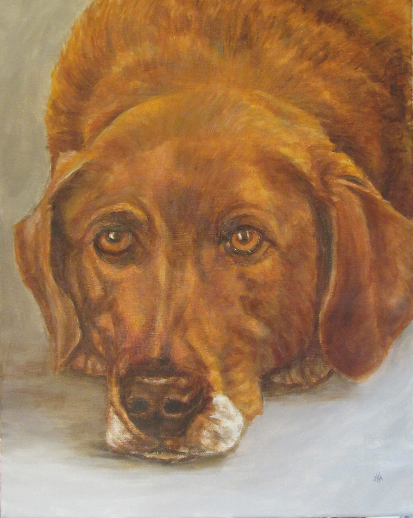 Custom oil pet portrait on canvas, Commission oil painting from photo, Personalized Gift, Pet Memorial, Dog Portrait, Hand selling painted portrait