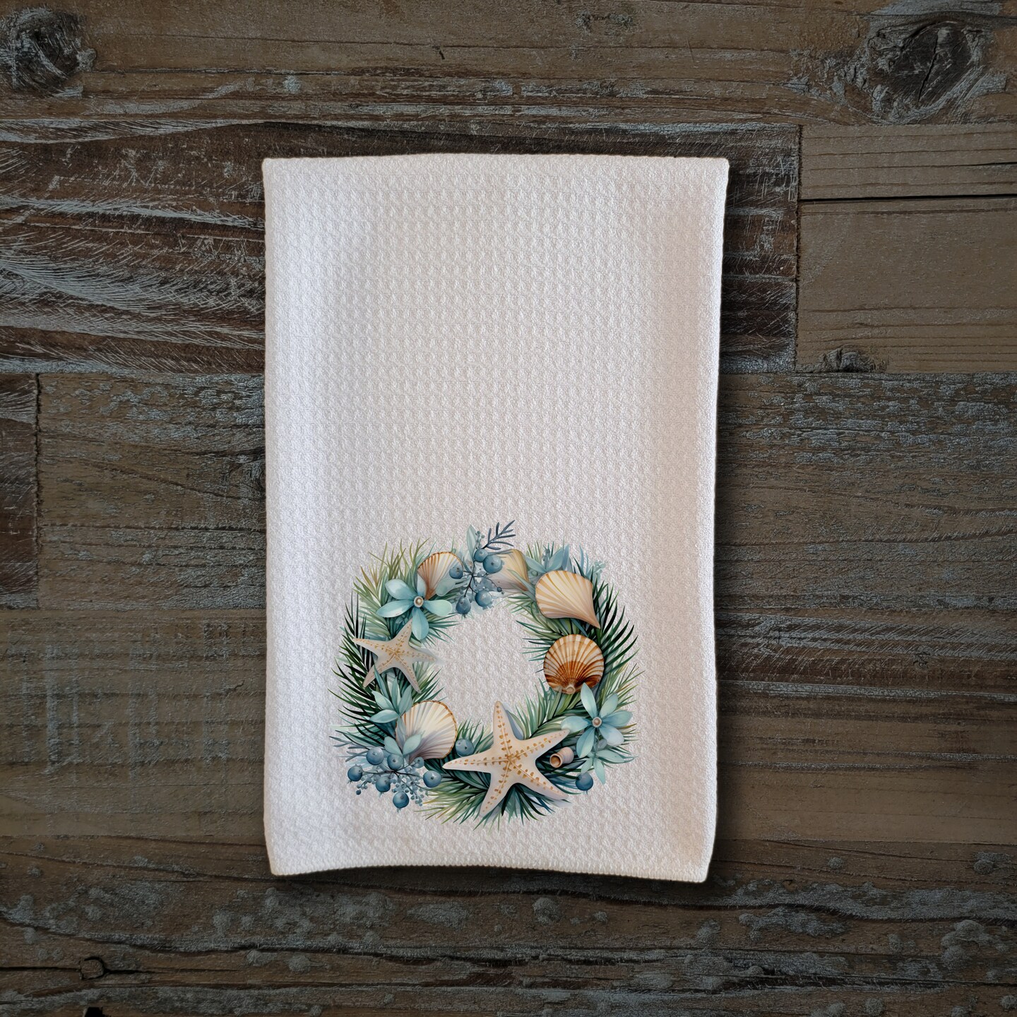 Gone coastal / (MS Natural) Kitchen Tea Towel