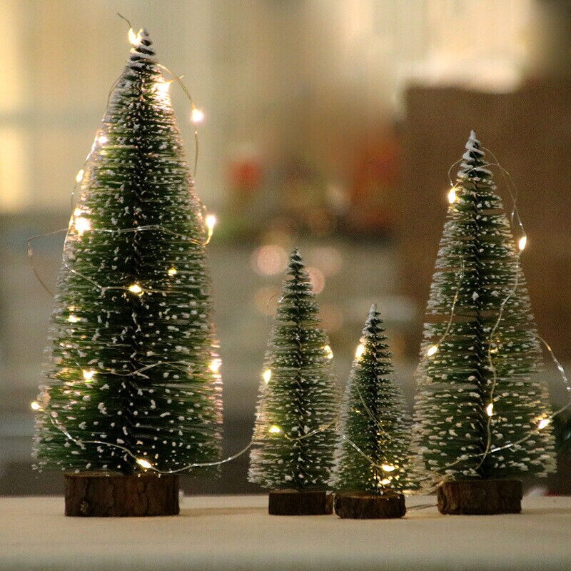 Kitcheniva Tabletop Mini Christmas Tree With LED Lights - Warm White