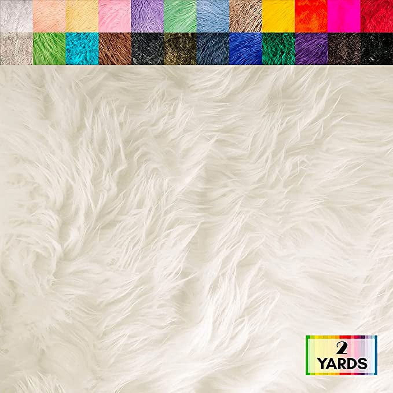 Faux fur fabric by the yard deals