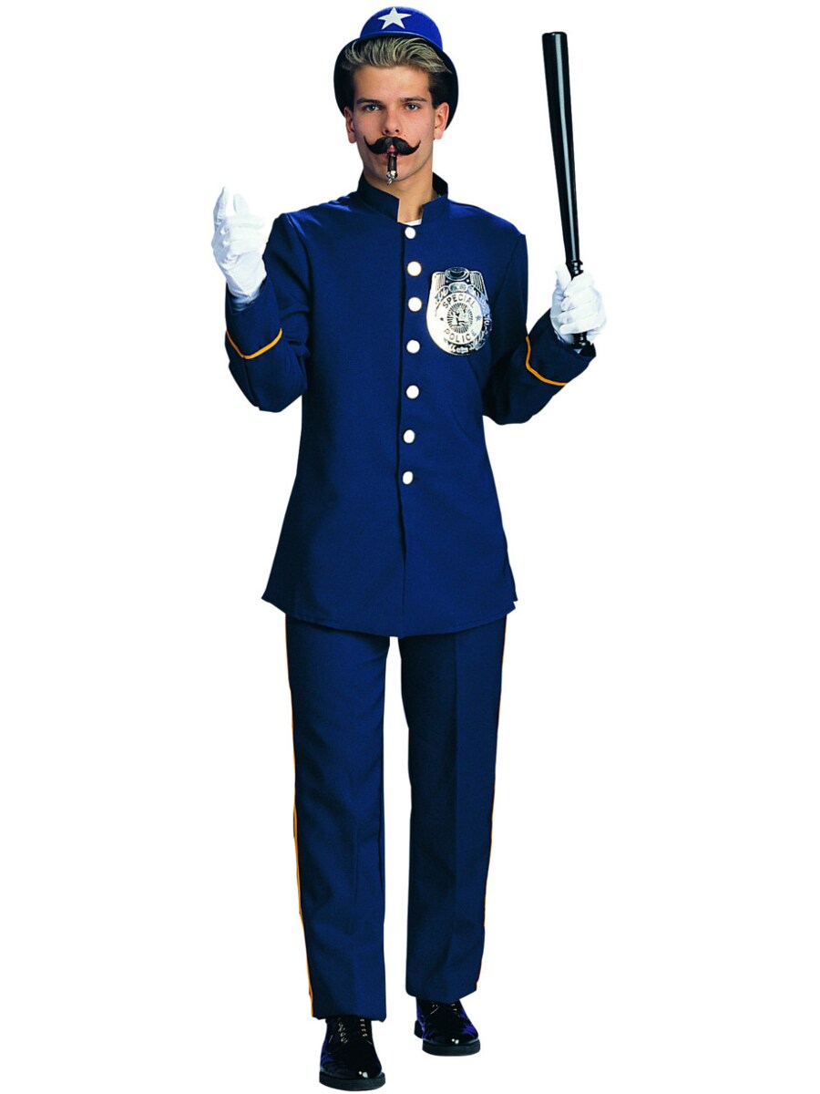 Adult&#x27;s Mens Blue Keystone Kop Costume
