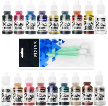 Jacquard Pinata 2-Pack Bundle - New Colors Jacquard Pinata Overtones Exciter Pack &#x26; Jacquard Pinata Color Exciter Pack, Pixiss Alcohol Ink Blending Tools