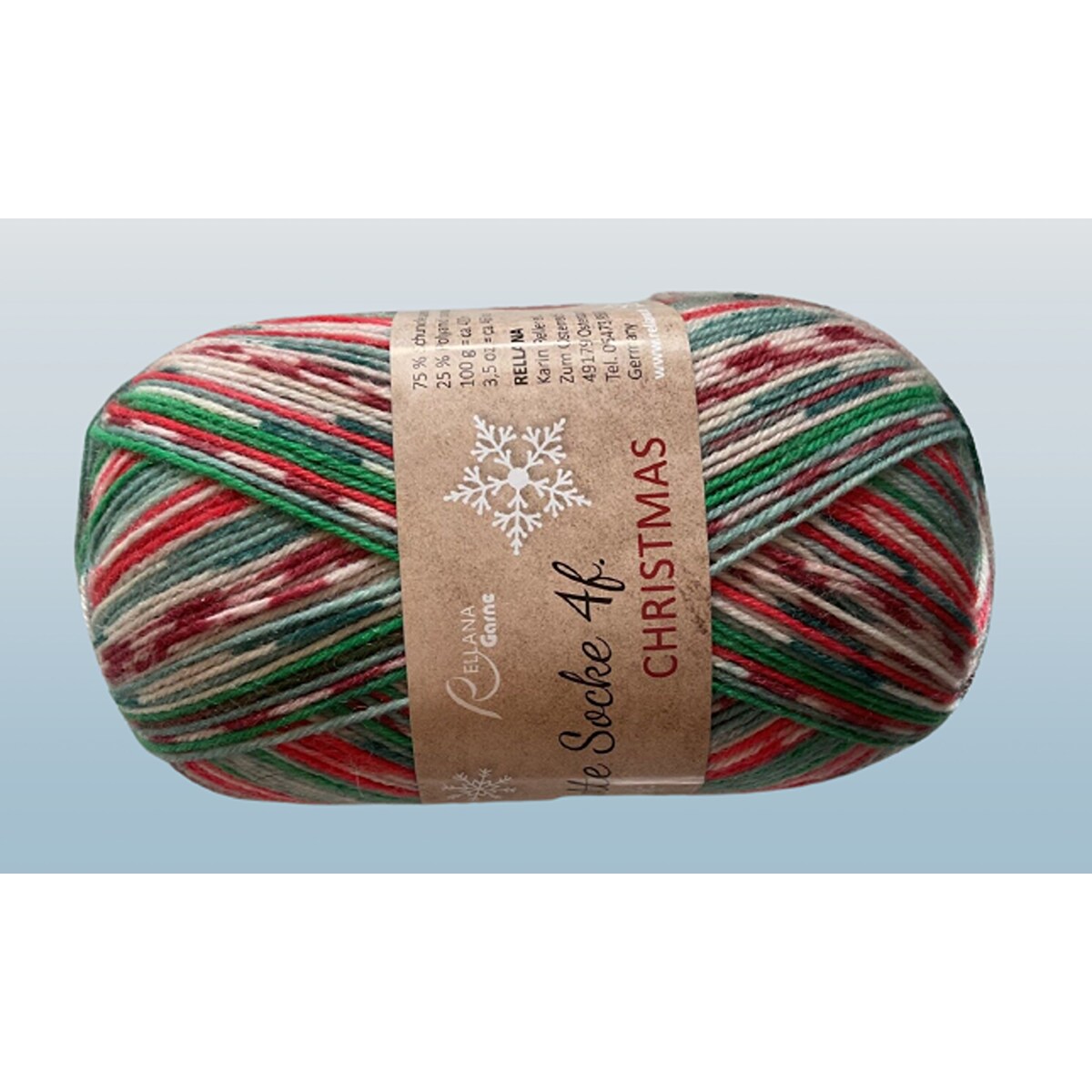 RELLANA Classic Christmas Flotte Yarn