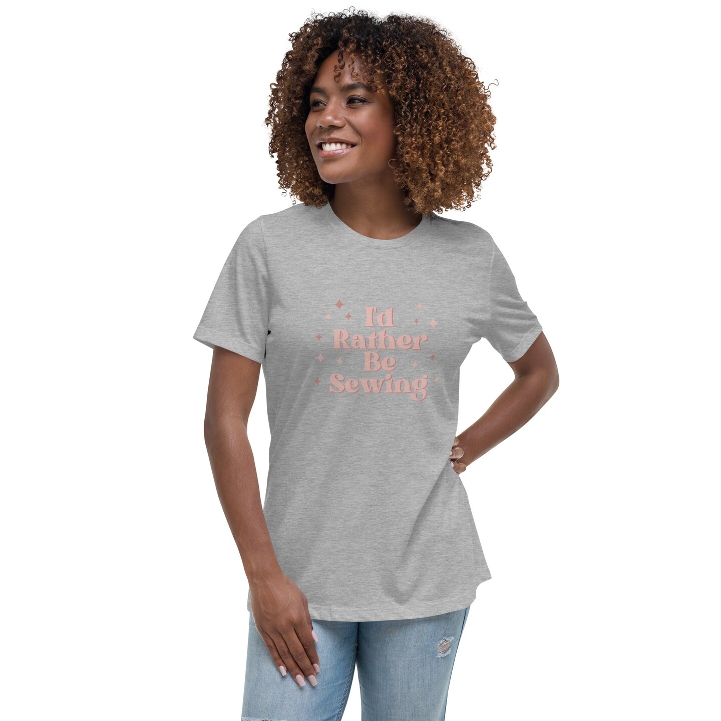 Grey t shirt combination women best sale