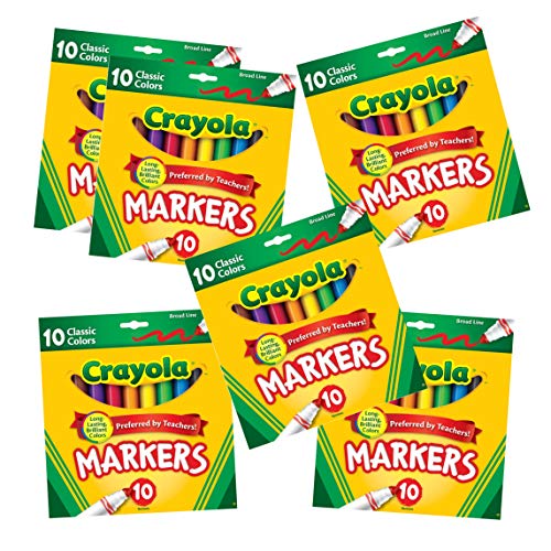 Crayola® Fine Line Markers, Classic Colors 10ct, Michaels in 2023