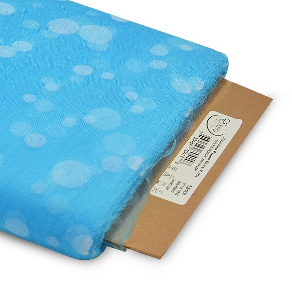 Premium Flocked Polka Dot Tulle Fabric Bolt of 54 X 25 Yards - Trims By  The Yard