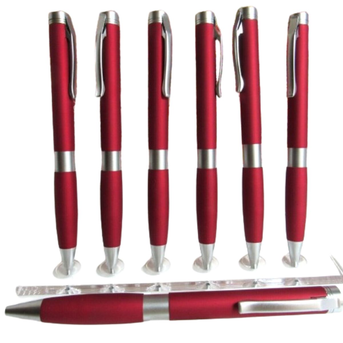 Metallic Ballpoint Pens Click Top