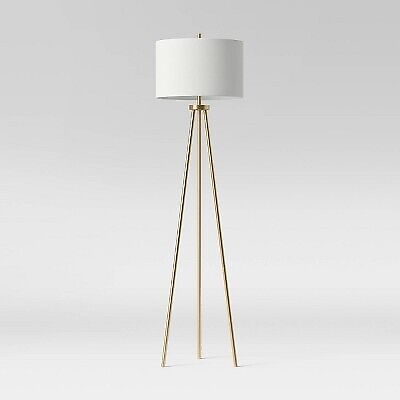 Target gold floor store lamp