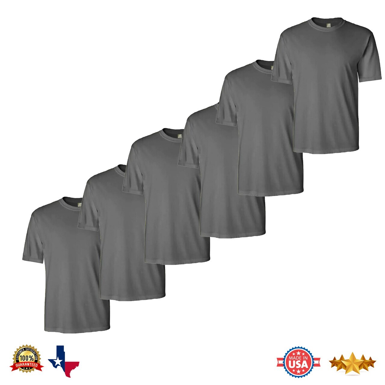 RADYAN&#xAE; Men&#x27;s High Visibility Safety Short Sleeve T-Shirt