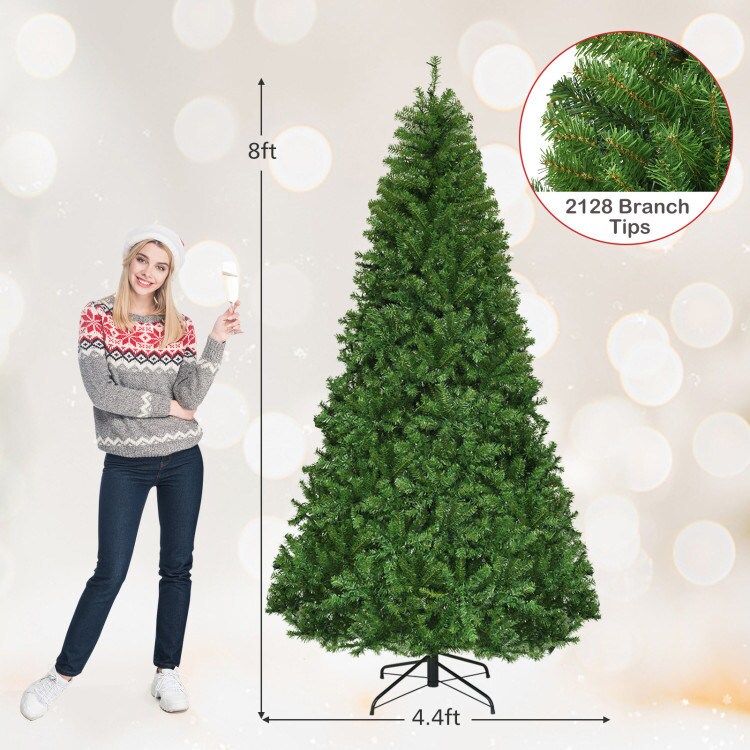 4/5/6/7/8/9 Feet Artificial Premium Hinged Christmas Tree
