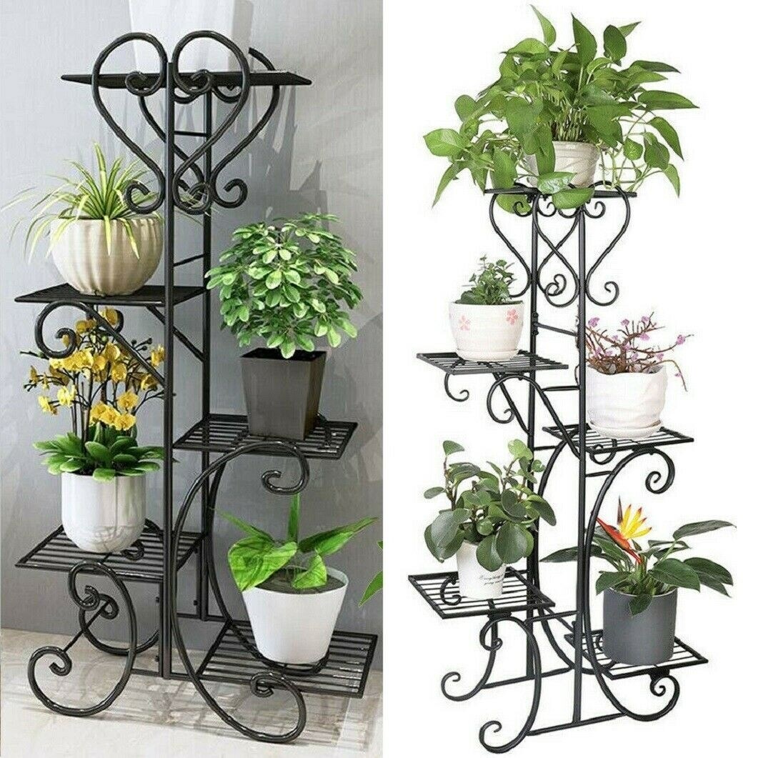 Indoor and outdoor 5 Tier Metal Plant Stand Michaels